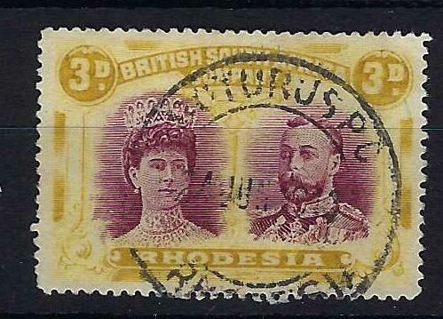 Image of Rhodesia SG 173a FU British Commonwealth Stamp